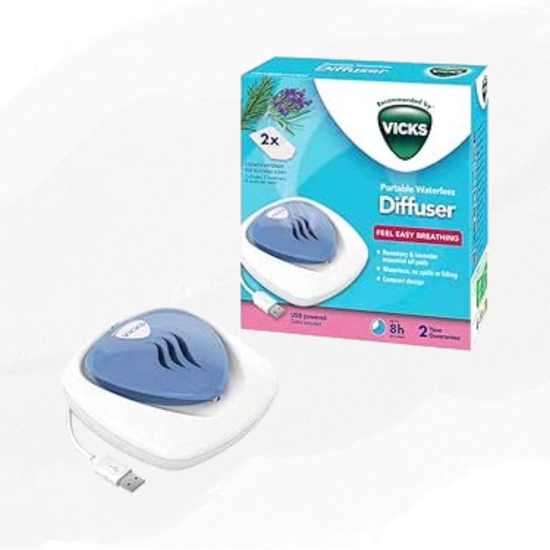 Vicks Portable Waterless Diffuser VH1800JUVEU